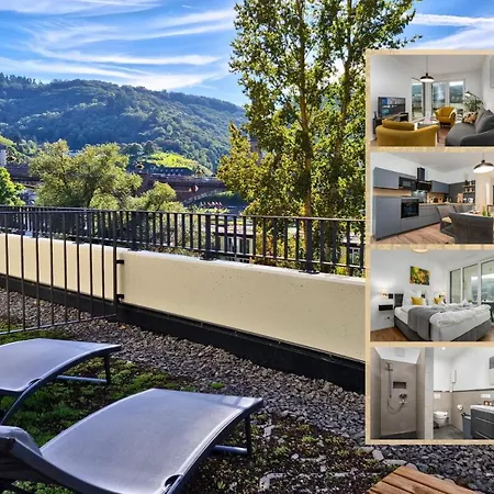 Vivamosel: Mit Mosel & Burgblick - Balkon - Parken - Aufzug - Fahrradraum Кохем