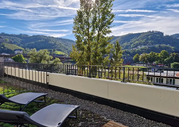 Vivamosel: Mit Mosel & Burgblick - Balkon - Parken - Aufzug - Fahrradraum Apartamento Cochem